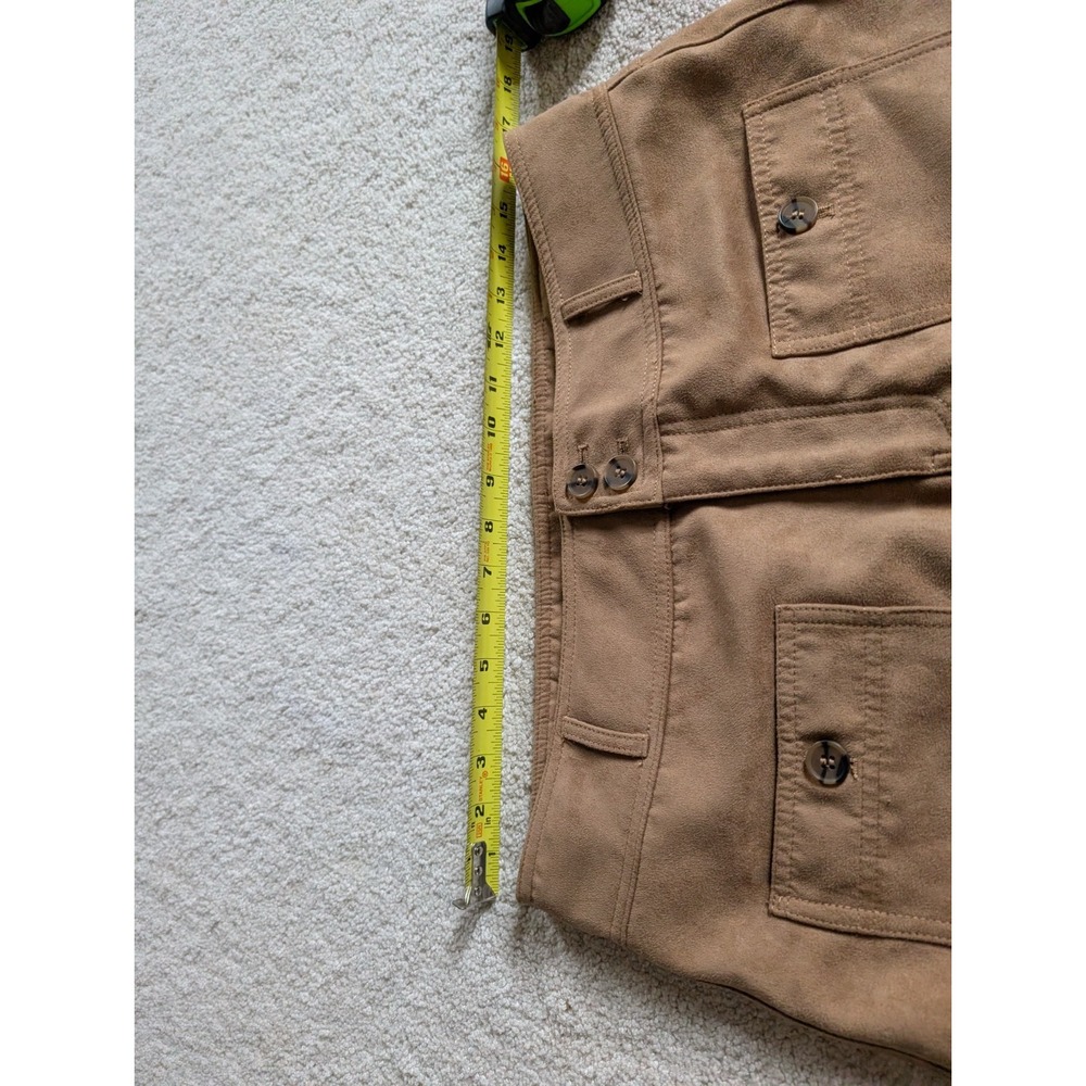 H&M Divided Brown Pocket Accent Mini Skirt Size 8 - Picture 8 of 9